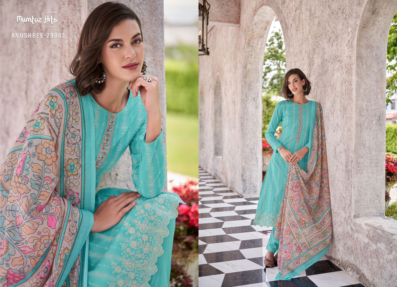 Anushree By Mumtaz Lawn Cotton Dress Material Catalog
